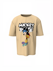 Micky Cartoon Oversized T-Shirts