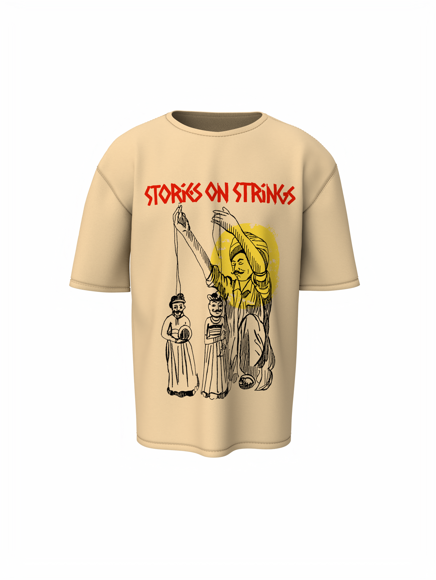 Stories On Strings Oversized T-Shirts
