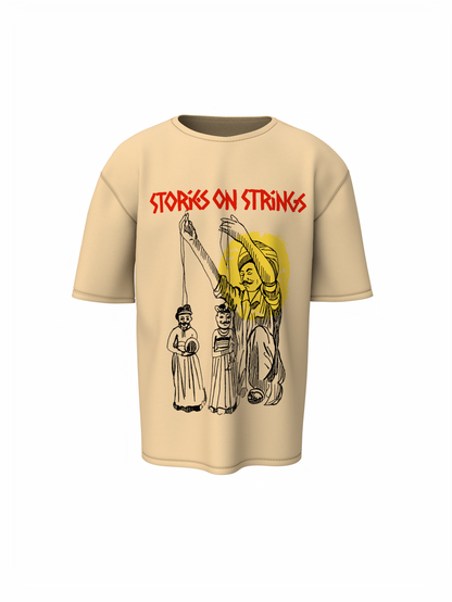 Stories On Strings Oversized T-Shirts