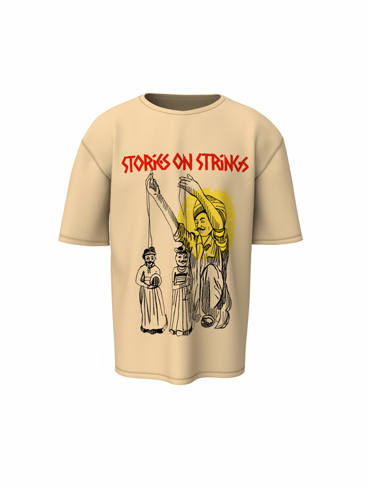 Stories On Strings Oversized T-Shirts