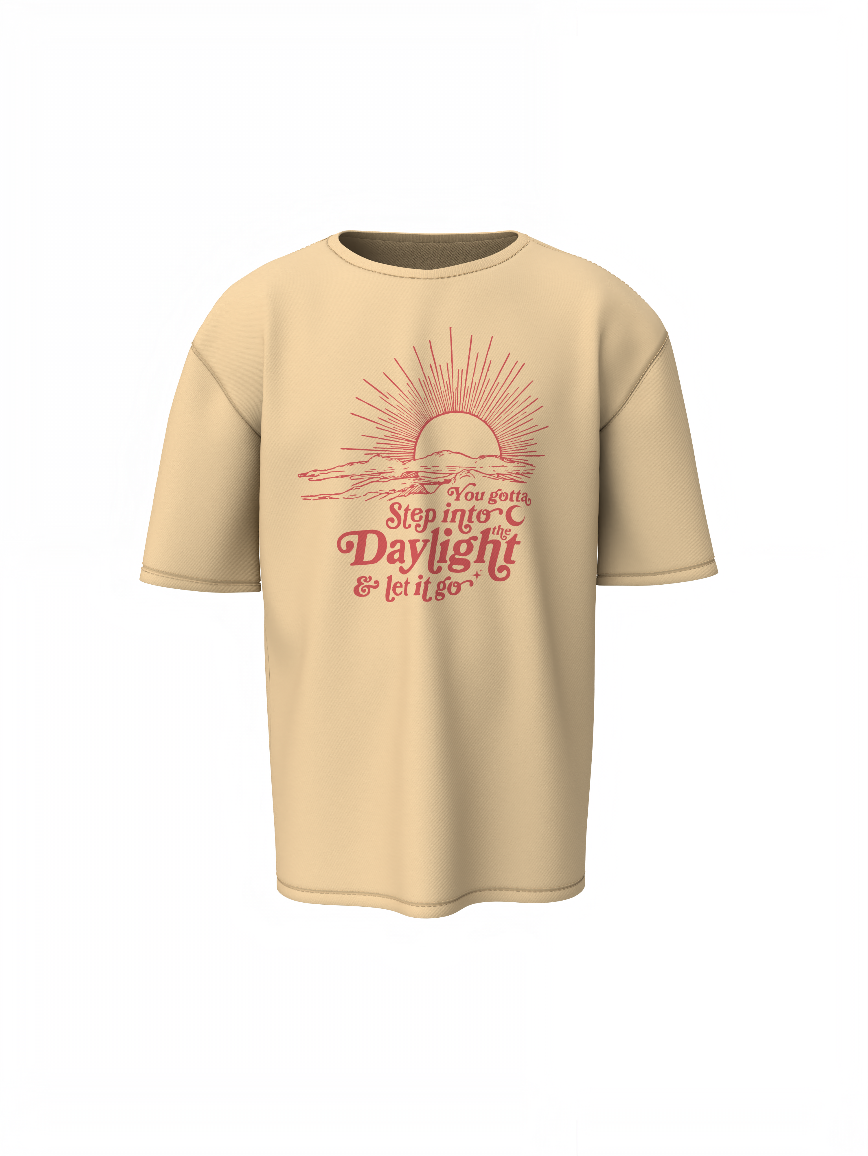 Let It Go Oversized T-Shirt