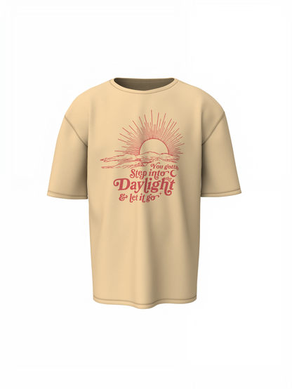 Let It Go Oversized T-Shirt-Trendy Streetwear for Men & Women