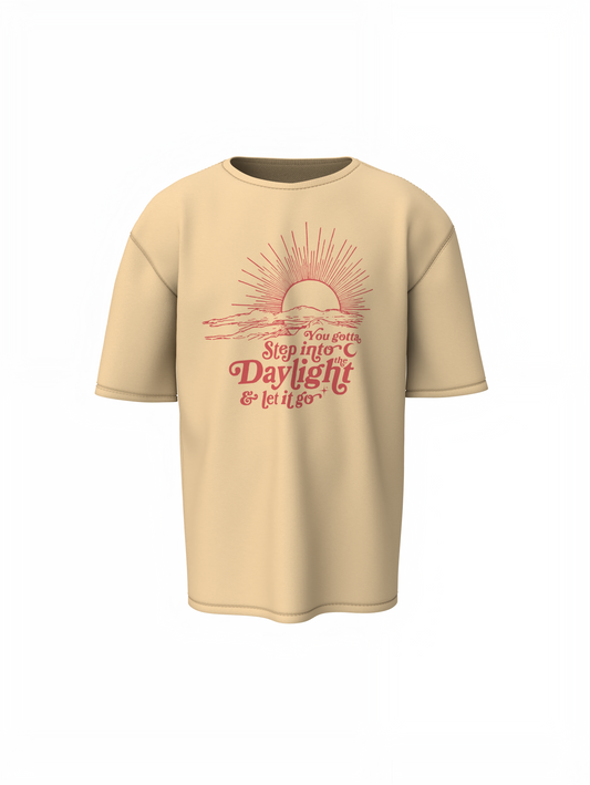 Let It Go Oversized T-Shirt-Trendy Streetwear for Men & Women