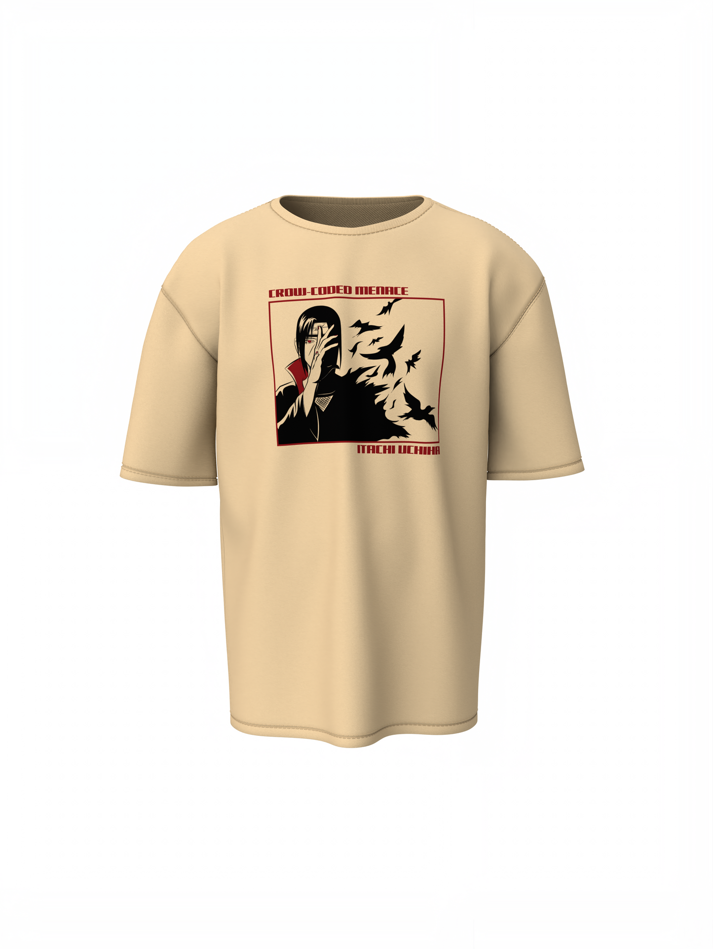 Crow Coded Menace Oversized T-Shirt