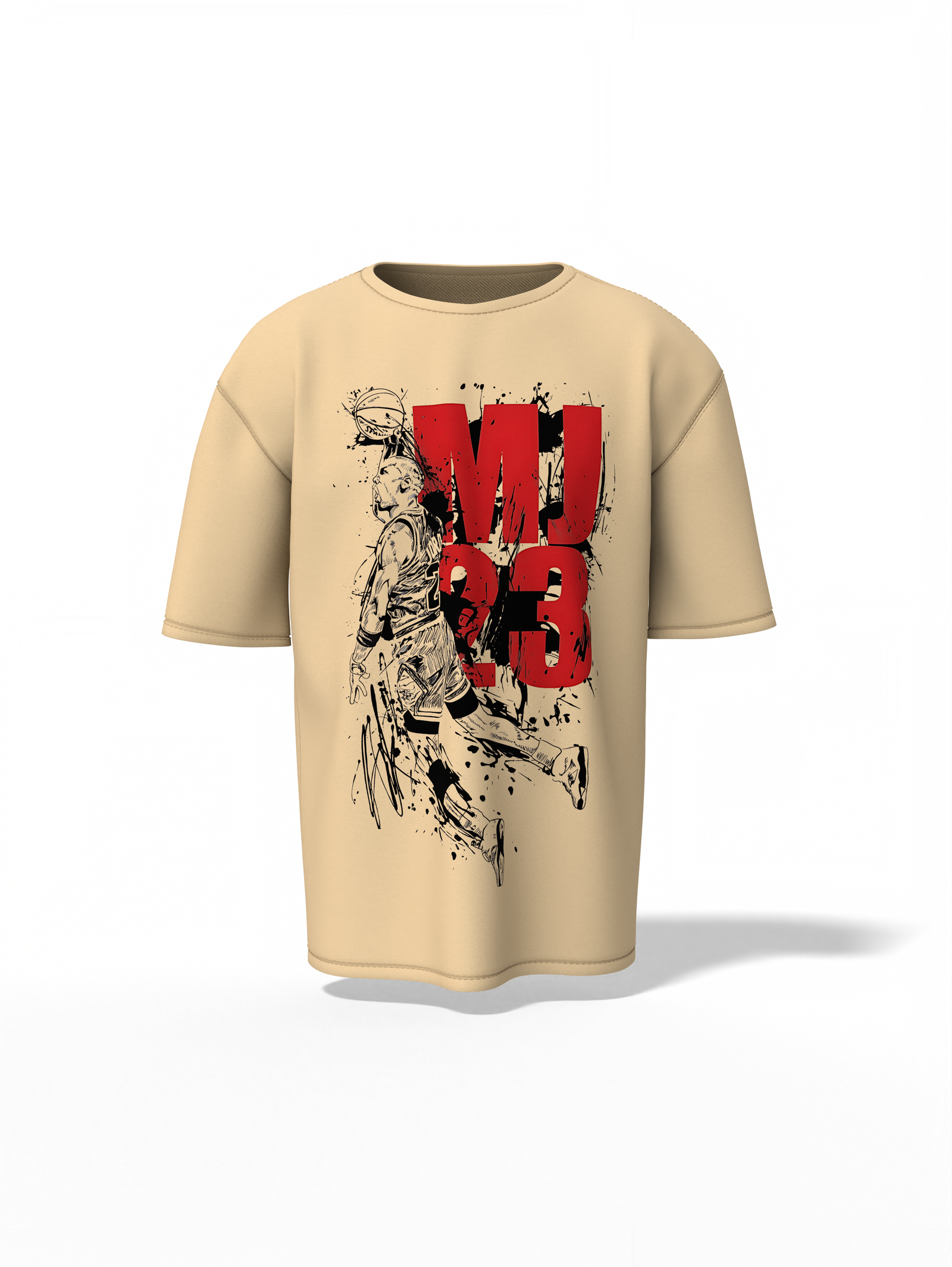 Basketball MJ23 Oversized T-Shirt – Iconic Streetwear Style