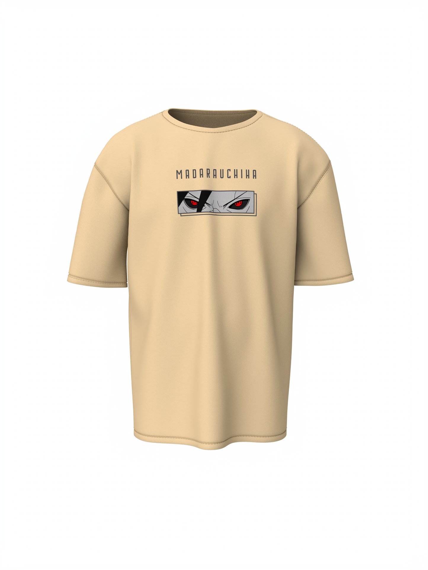 Oversized T-Shirt Red Eye Reckoning Bold Casual Wear Style