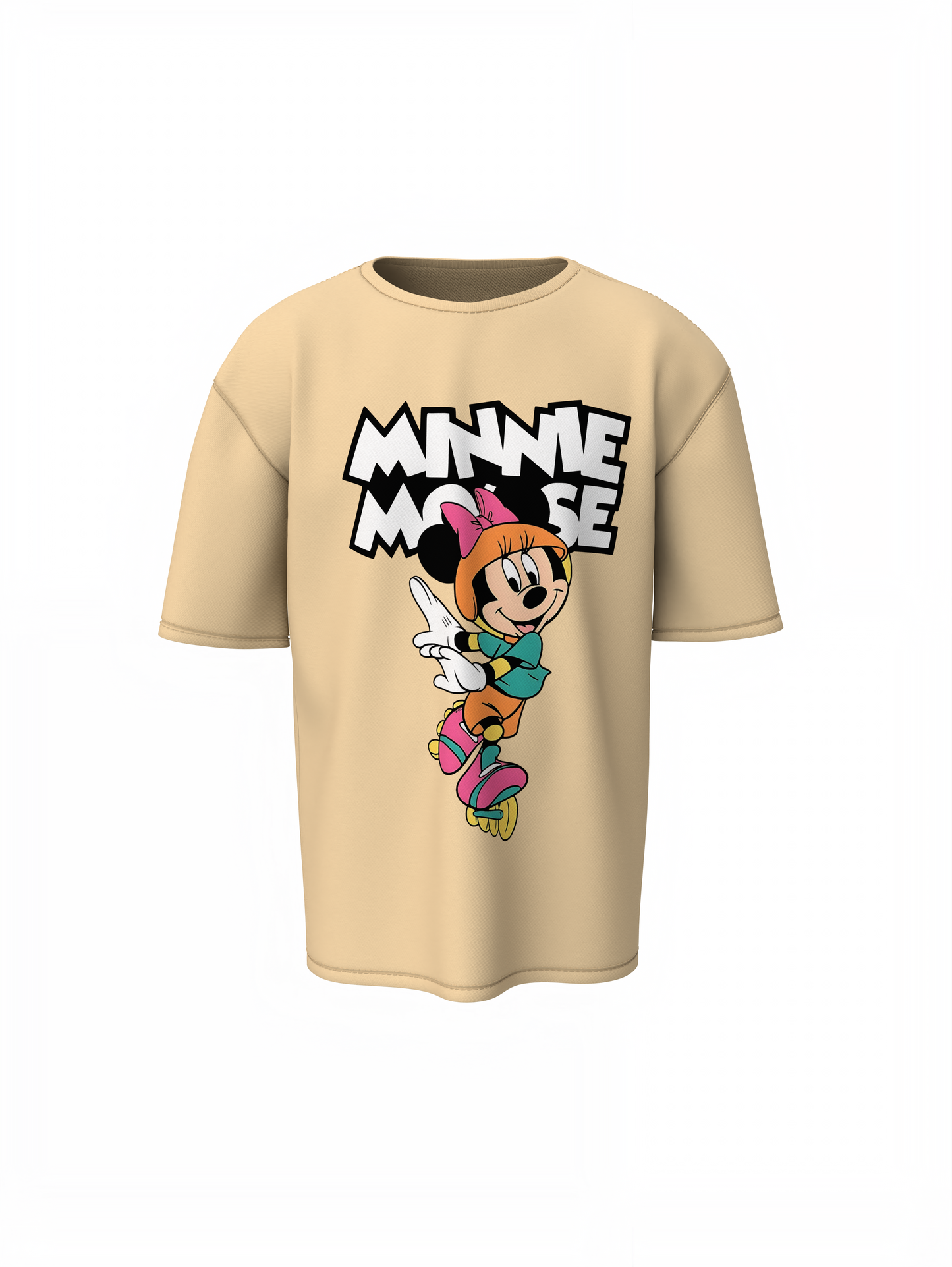 Micky Cartoon Oversized T-Shirts