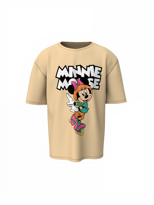 Micky Cartoon Oversized T-Shirts
