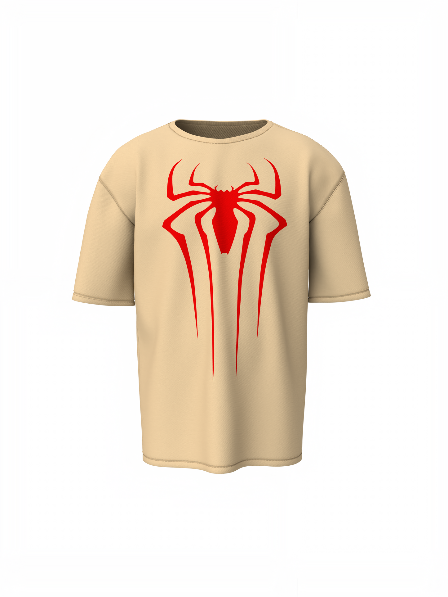 Scarlet Emblem Spider-Man Oversized T-Shirt