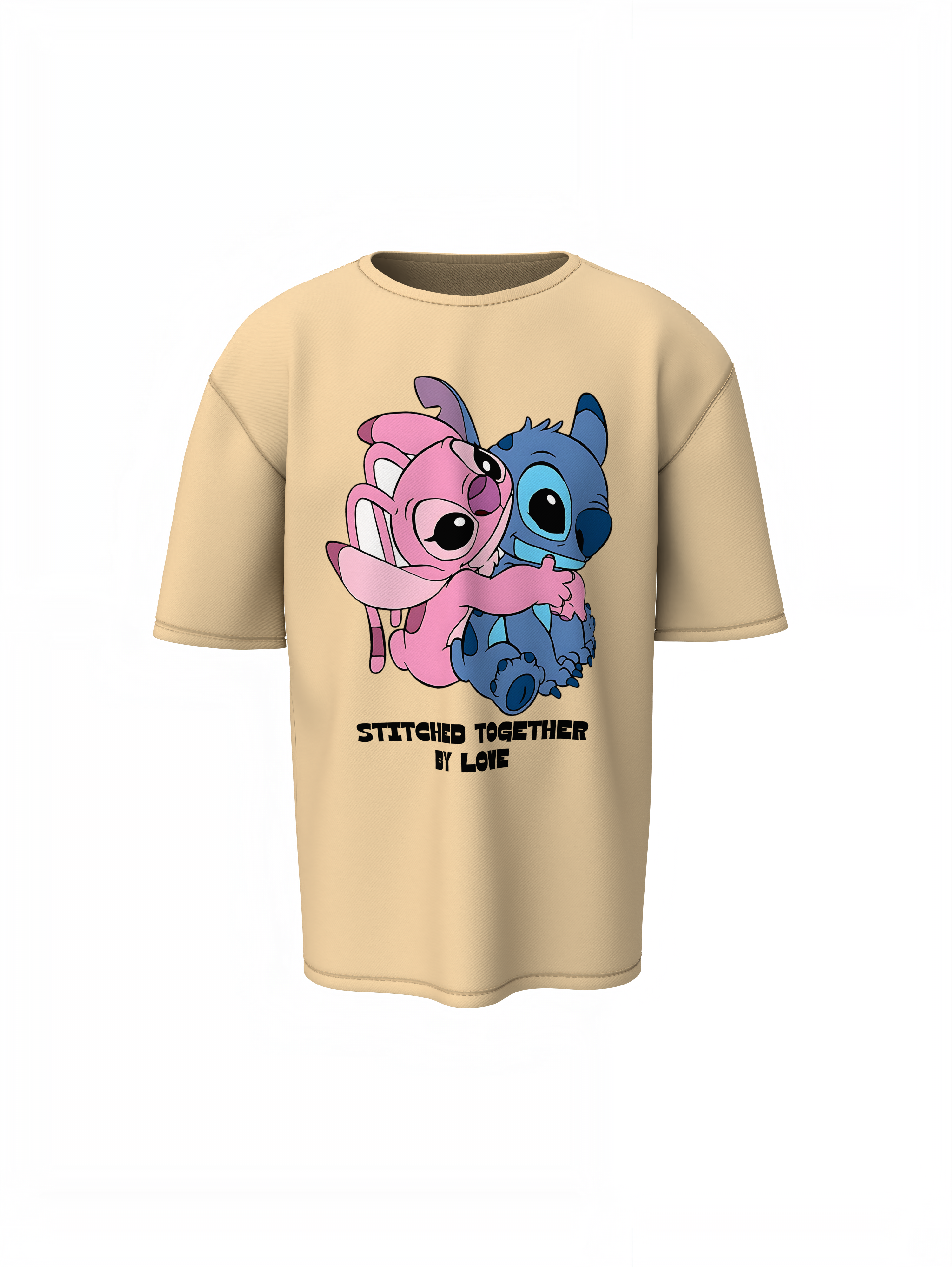Together By Love Oversized T-Shirts
