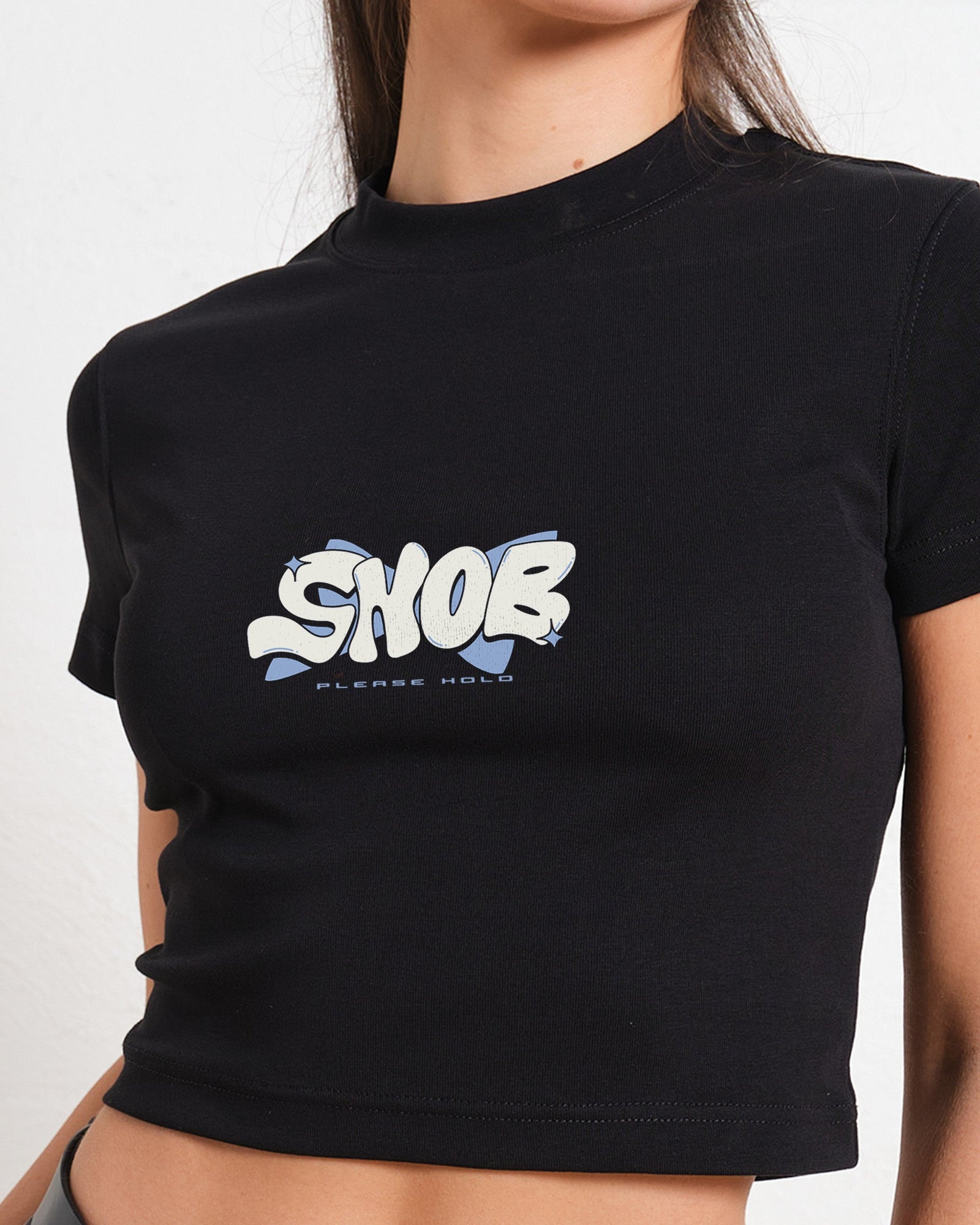 SNOB Baby T-Shirt for Women Stylish Casual Daily Wear Top
