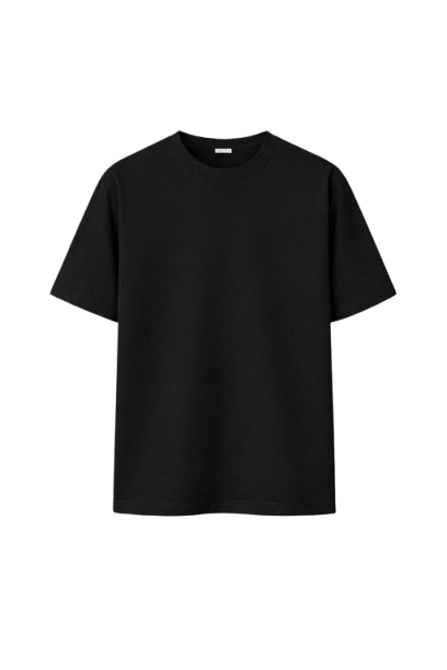 Bulk Unisex Black Oversized T-Shirt | 240 GSM Cotton