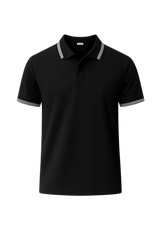 Bulk Unisex Black RICHLAND Polo T-Shirt