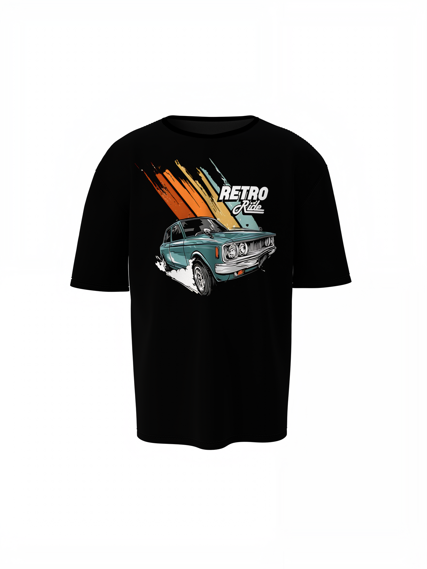 Retro Ride Oversized T-Shirt for Bold Streetwear Style