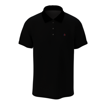 Solid premium polo t-shirt