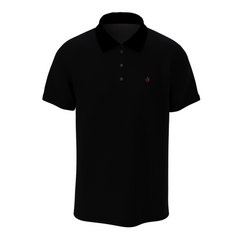 Solid premium polo t-shirt