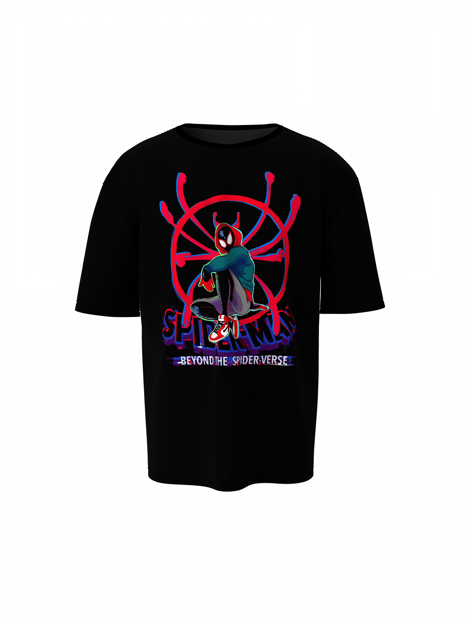 Beyond The Spider Verse Oversized T-Shirt Stylish Graphic Tee