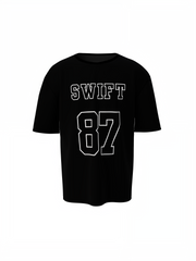 Taylor Swift's 87 Graphic Oversized T-Shirt