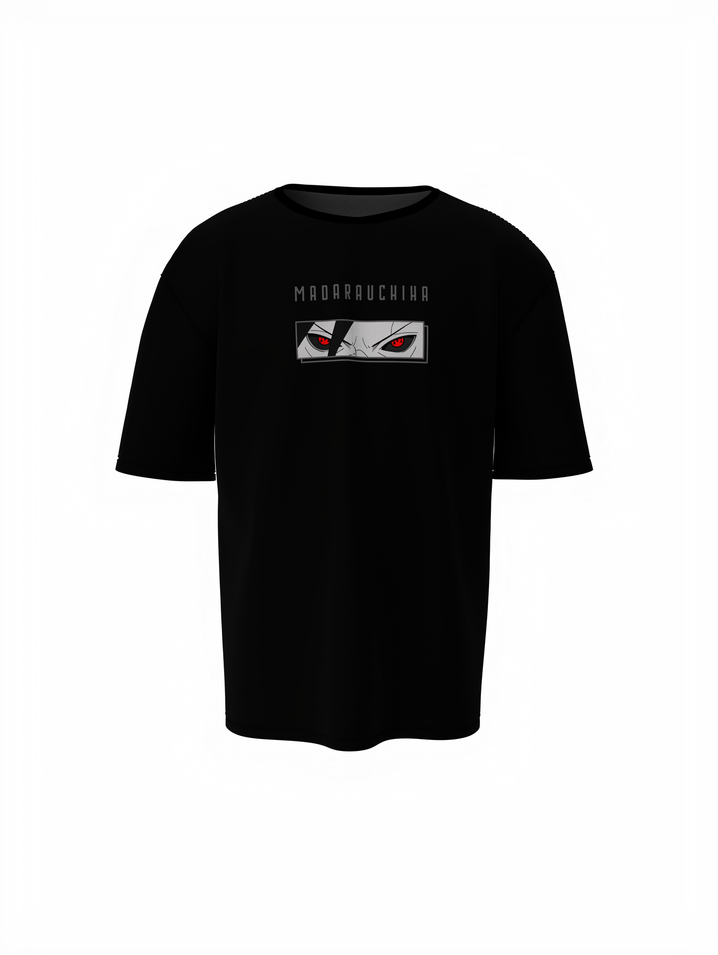 Oversized T-Shirt Red Eye Reckoning Bold Casual Wear Style