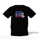 Be Cool Graphic Kid’s Black Printed T-Shirt
