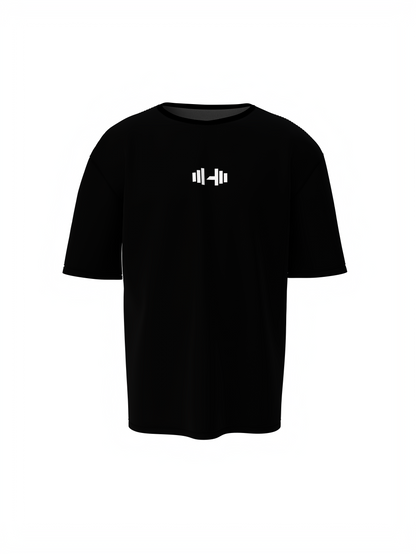 Iron Addict Oversized Gym T-Shirt  Power for Strength Lifters