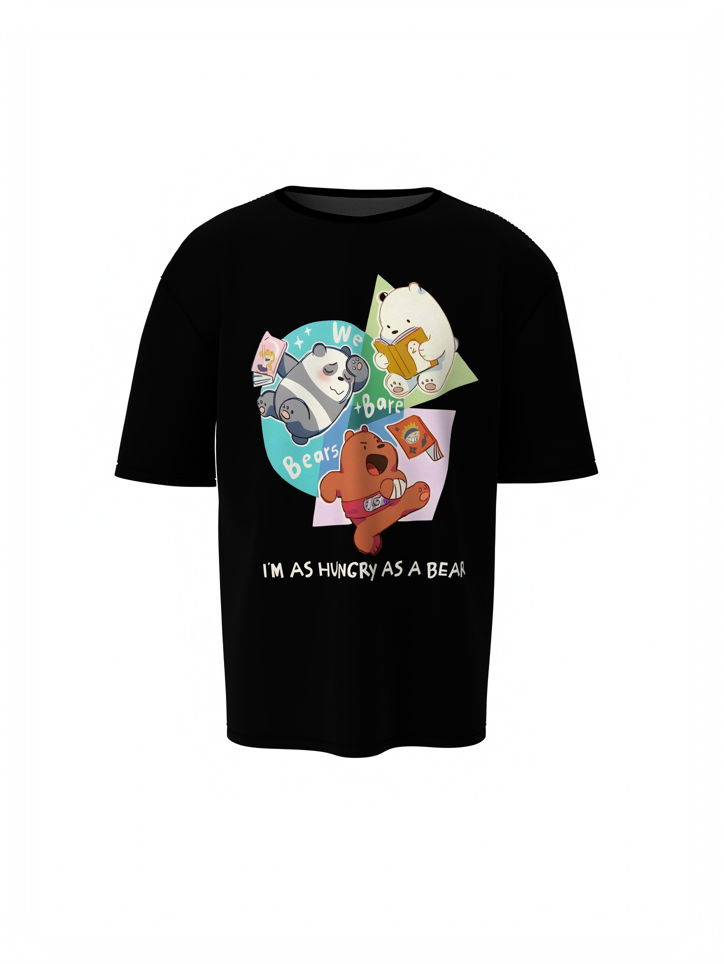 Hungry Bare Oversized T-Shirt Bold Streetwear Style