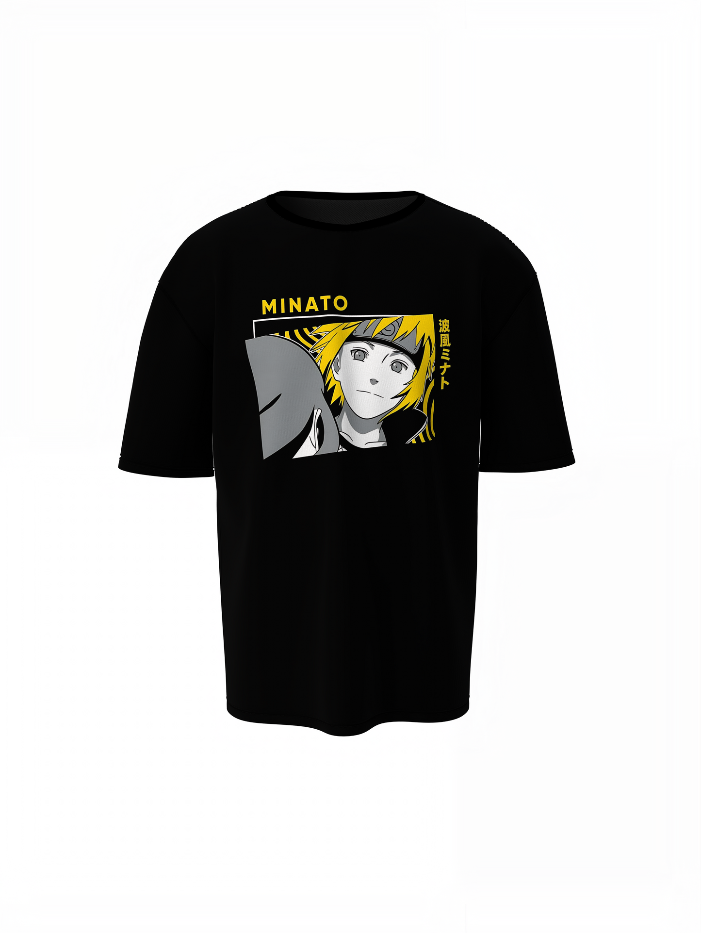 Minato & Kushina Oversized T-Shirts Anime Streetwear