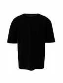 Oversized Plain Half Sleeve T-Shirt | Hello Swanky