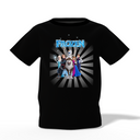 Frozen Graphic Kid’s Black Printed T-Shirt