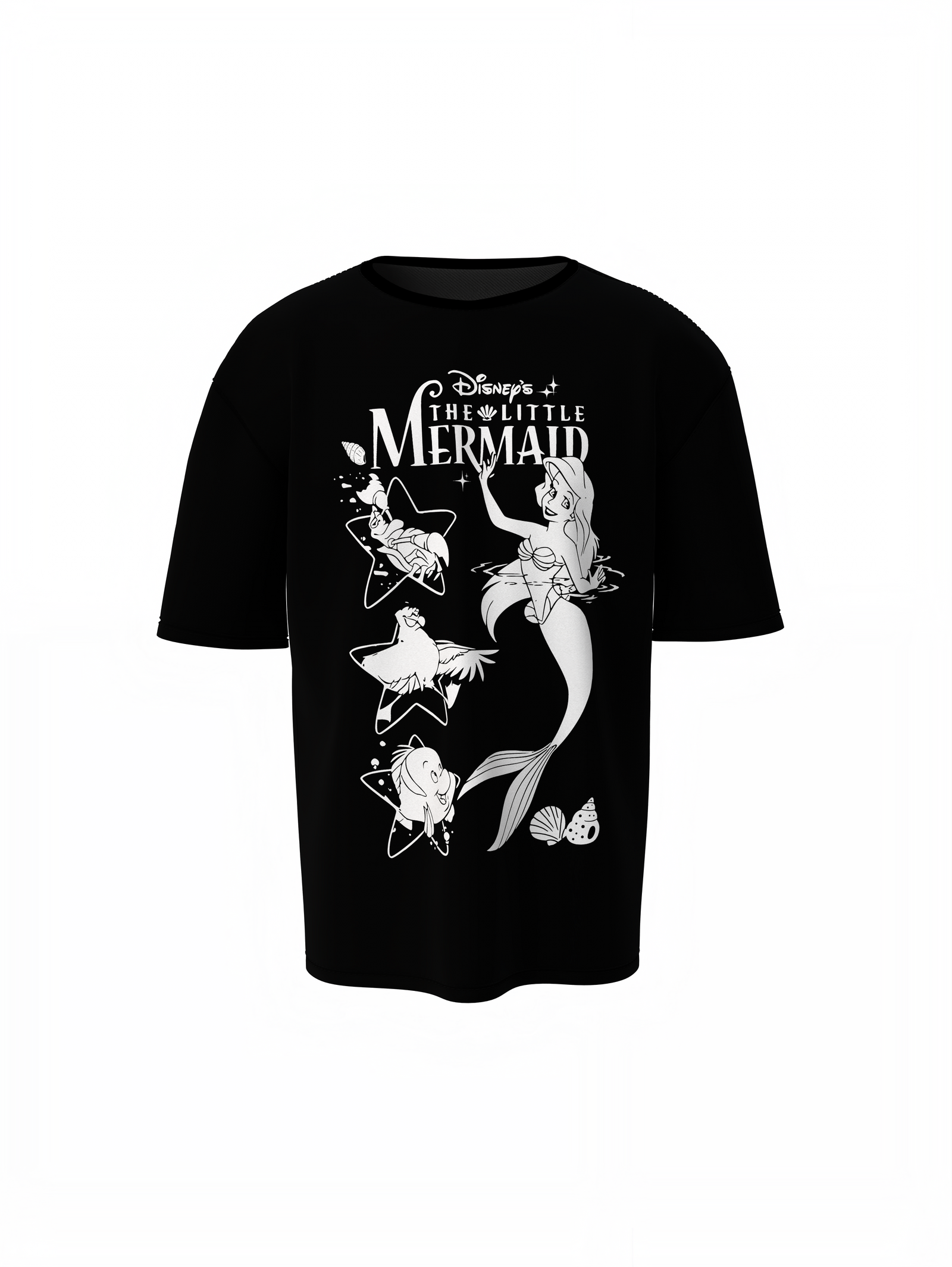 Little Mermaid Oversized T-Shirt