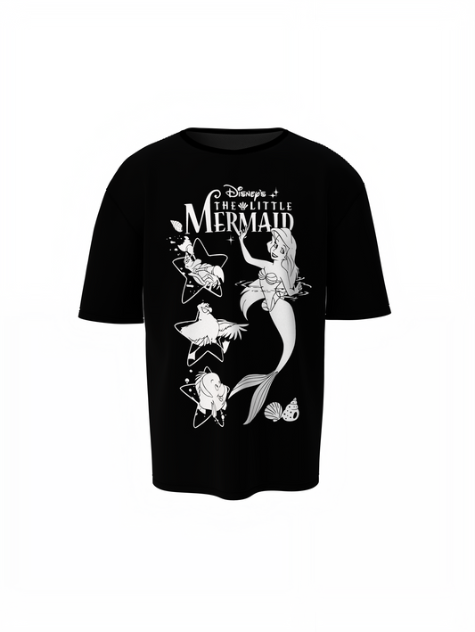 Little Mermaid Oversized T-Shirt – Ocean Dream Streetwear