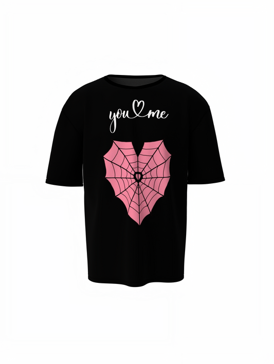 Web of Love Oversized T-Shirts
