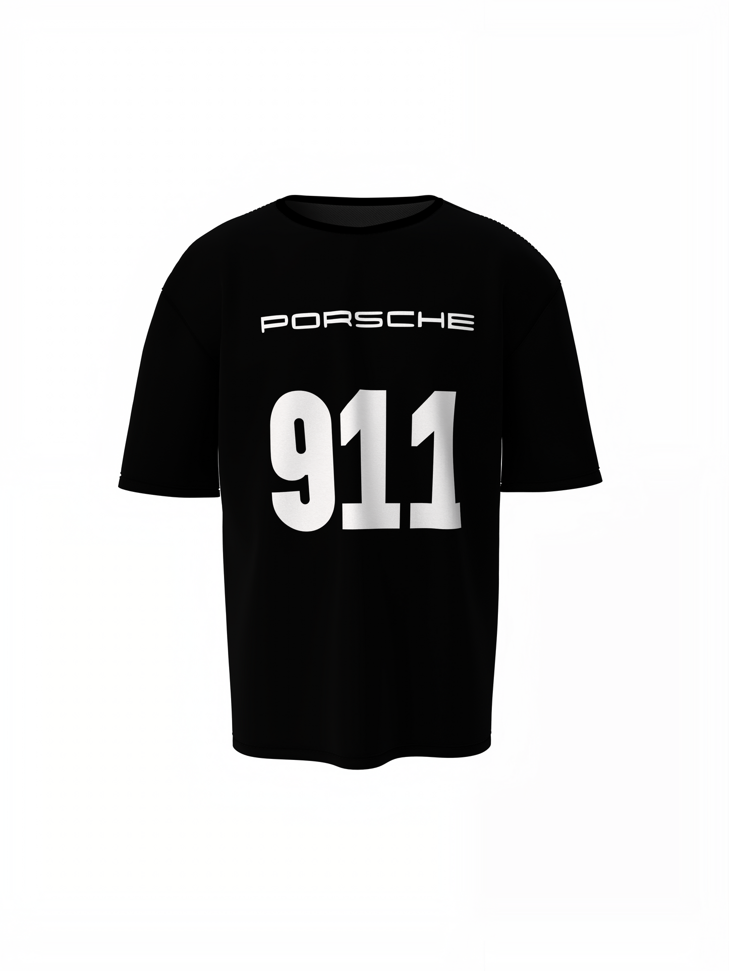 Porsche 911 Oversized T-Shirt for Racing Streetwear Style Tee
