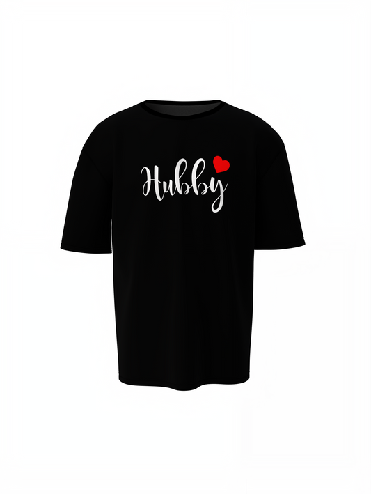 Wifey & Hubby Oversized T-Shirts