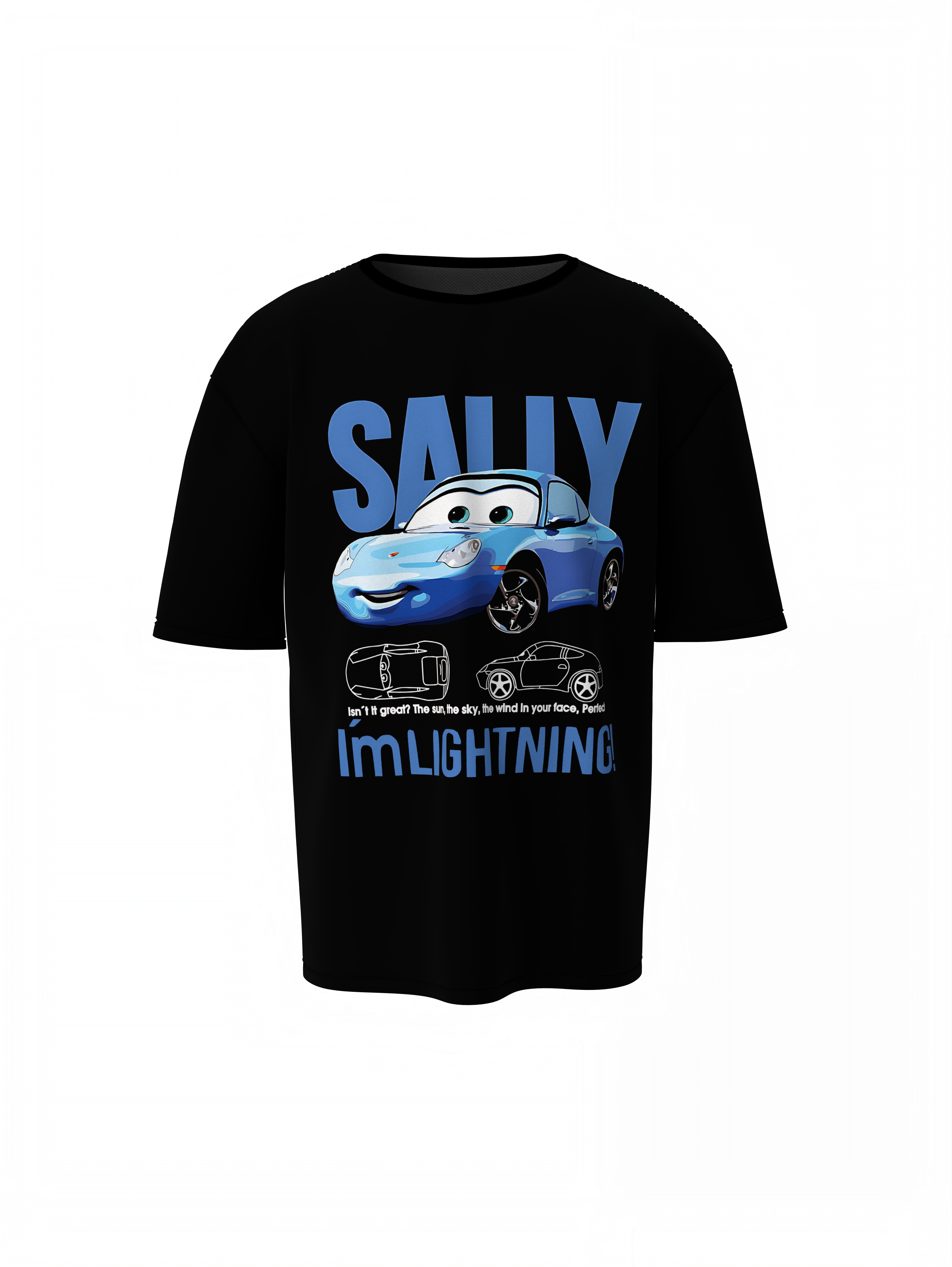 Lightning Love Oversized T-Shirts