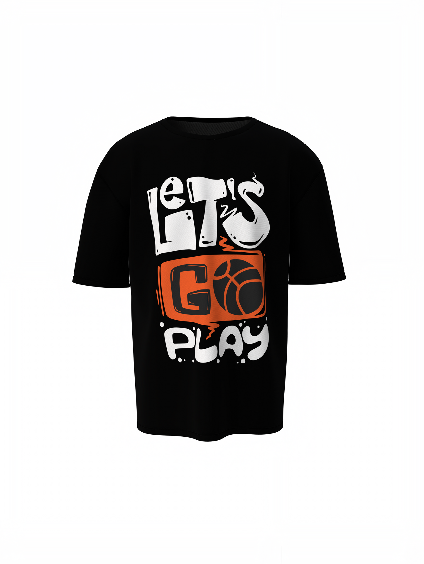 Let's Go Play Oversized T-Shirt