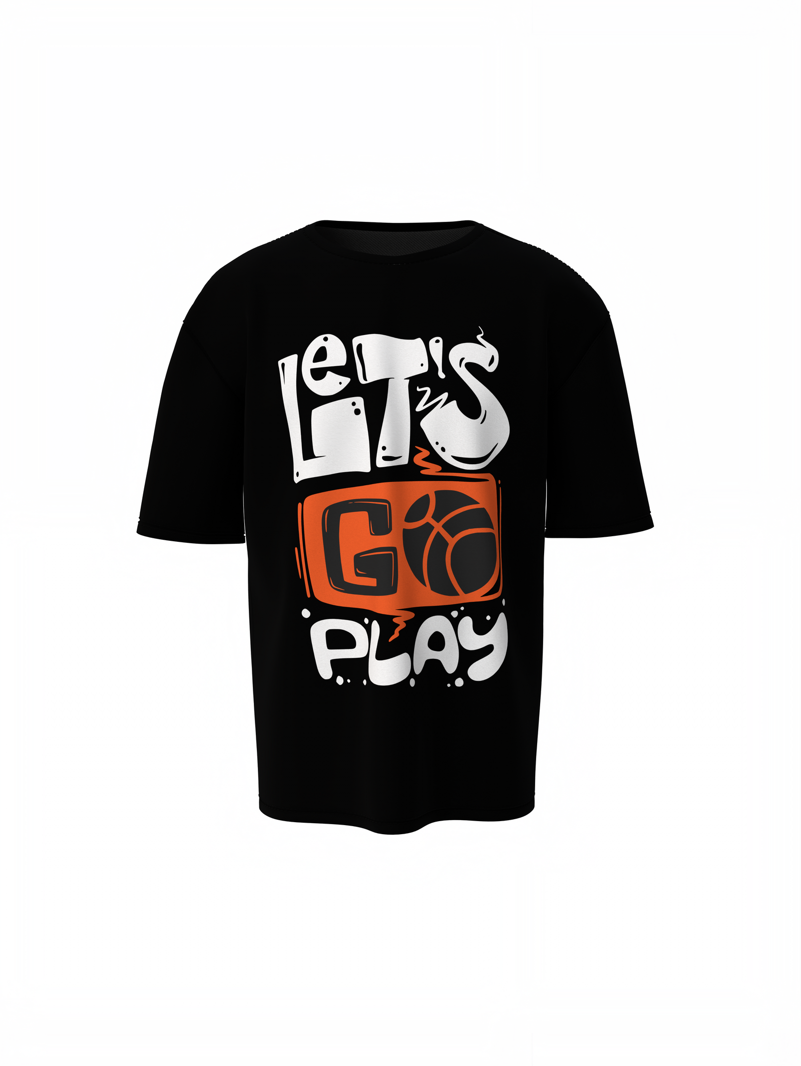 Let's Go Play Oversized T-Shirt