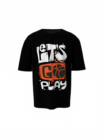 Let's Go Play Oversized T-Shirt