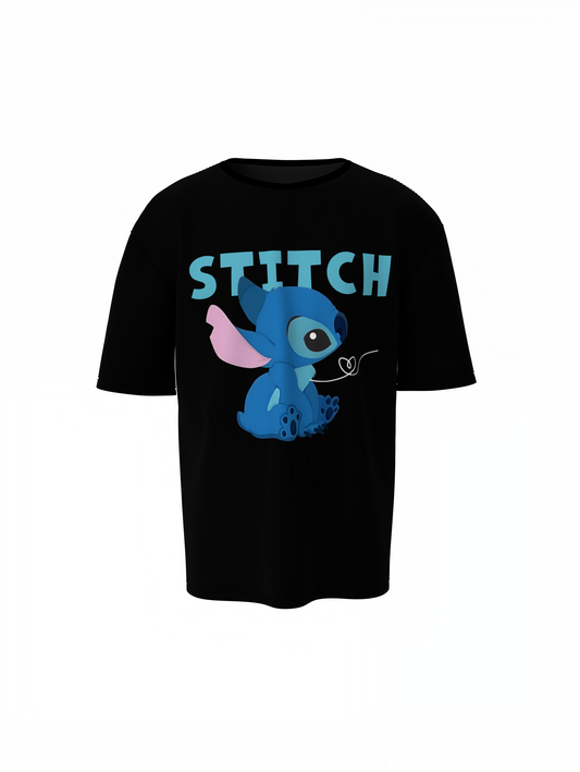 Stitch & Angle Oversized T-Shirts