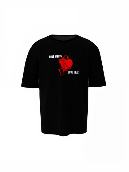 Love Heals Oversized T-Shirts for Comfort and Style