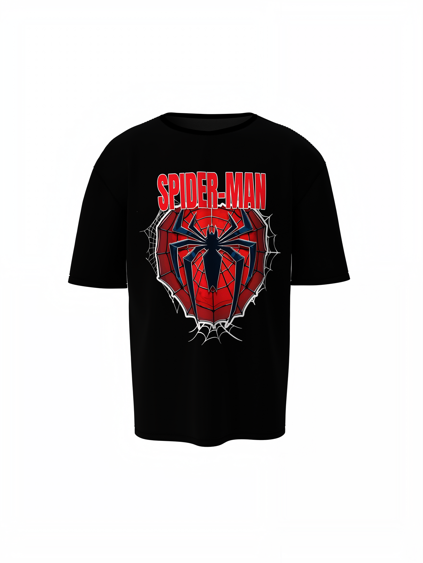 Spider-Verse Power Oversized T-Shirt Bold Comic Streetwear