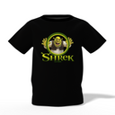 Shrek Cartoon Graphic Kid’s Black Printed T-Shirt