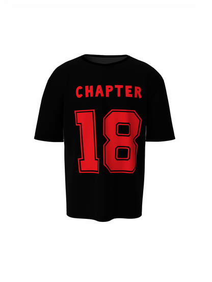 Chapter 18 Oversized T-Shirt Trendy Streetwear Style