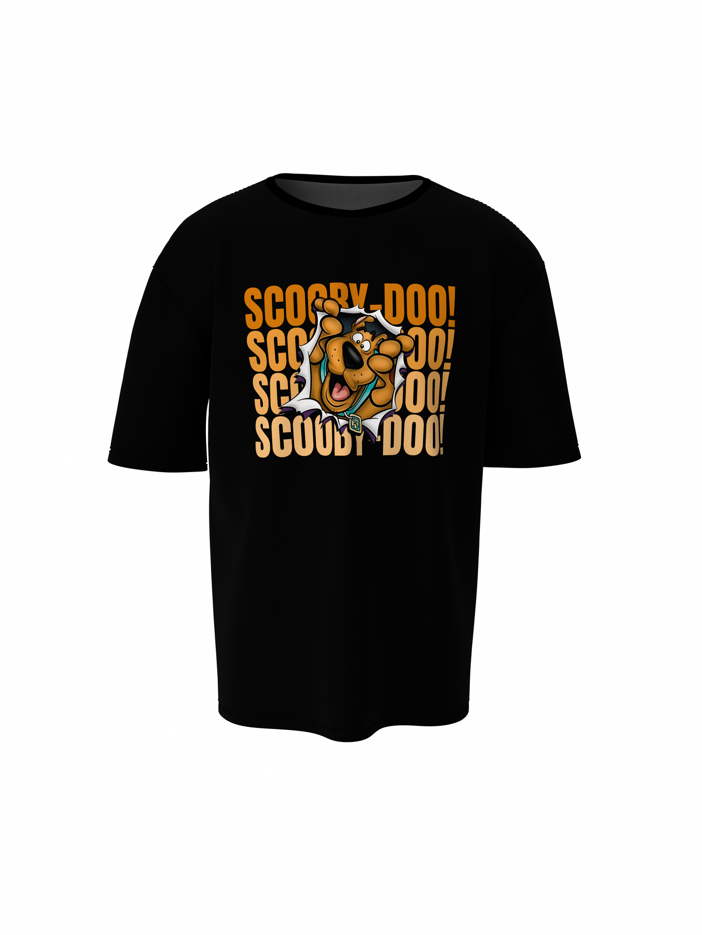 Scooby Doo Cartoon Oversized T-Shirt Trendy Cartoon Streetwear