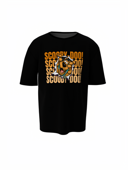 Scooby Doo Cartoon Oversized T-Shirt Trendy Cartoon Streetwear