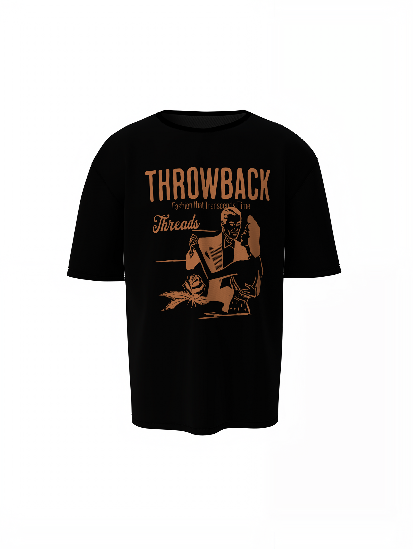 Throwback Oversized T-Shirt  Retro Inspired Streetwear Style