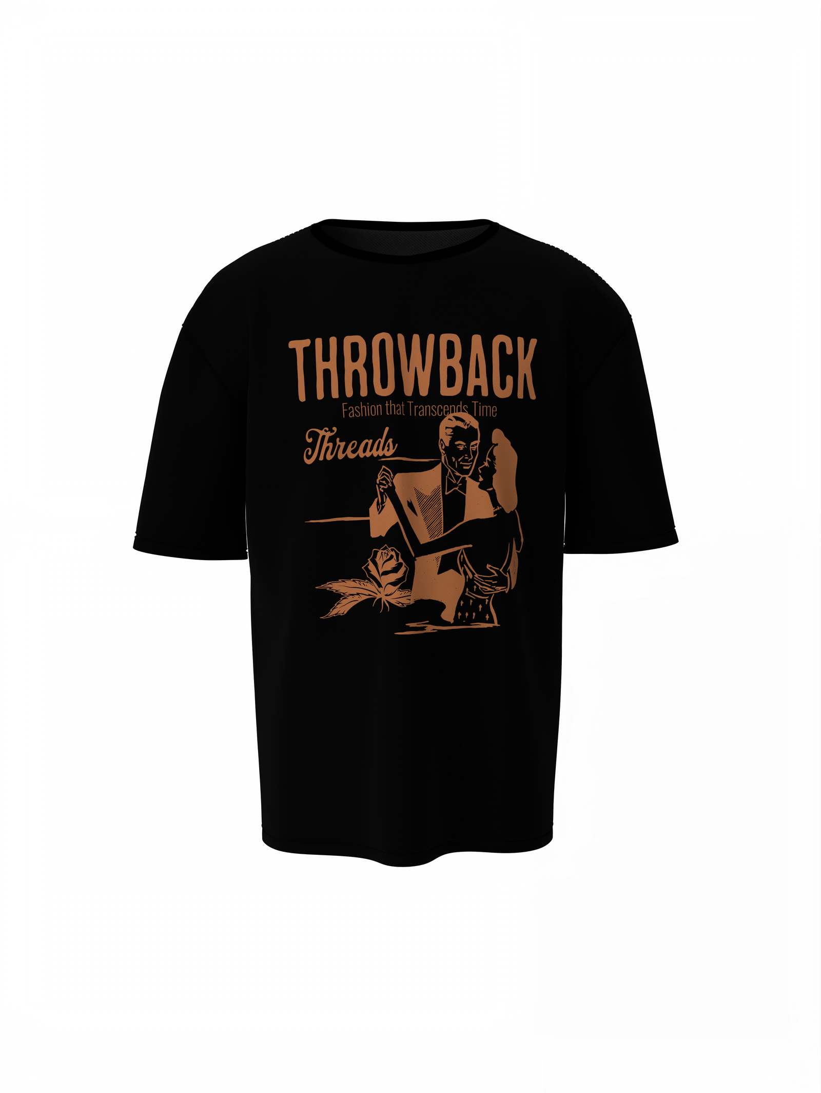 Throwback Oversized T-Shirt  Retro Inspired Streetwear Style