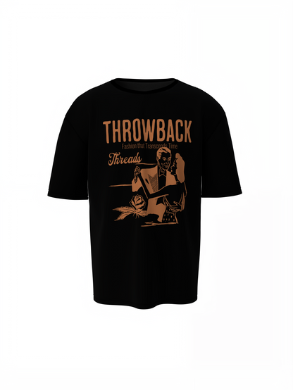 Throwback Oversized T-Shirt  Retro Inspired Streetwear Style