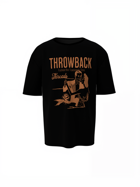 Throwback Oversized T-Shirt  Retro Inspired Streetwear Style
