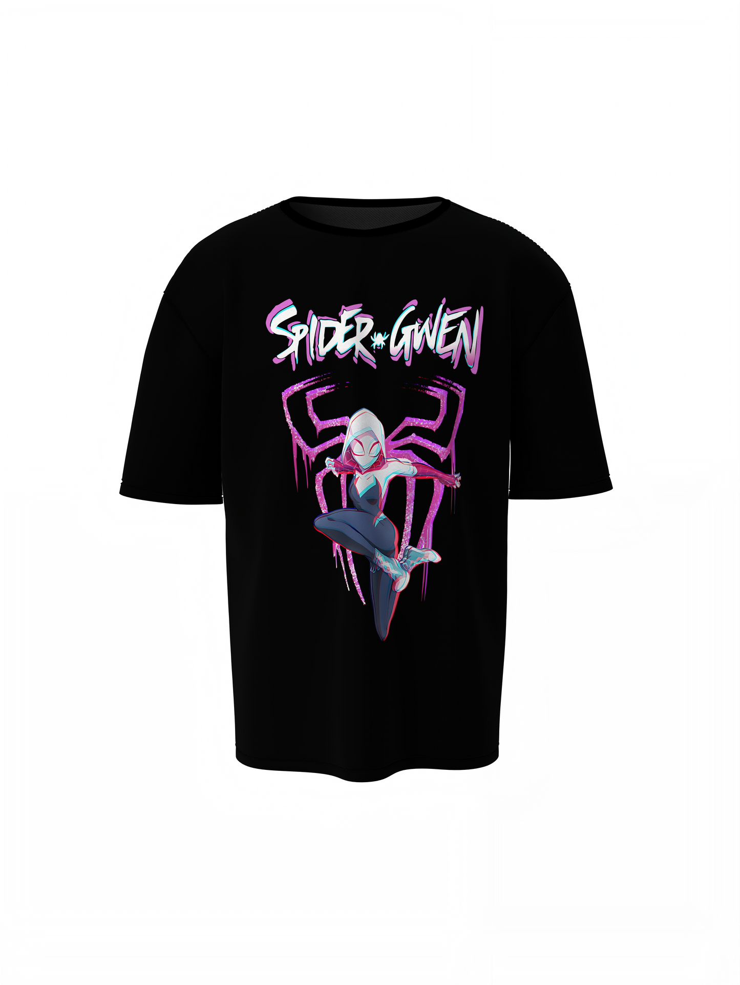Spider-Woman Oversized T-Shirt Bold Marvel Streetwear Style